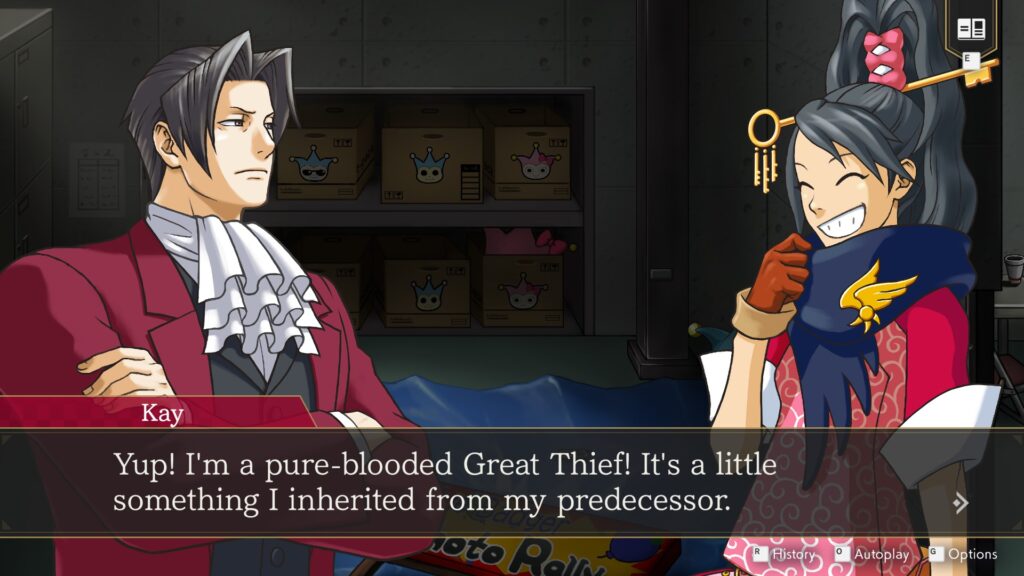 Ace Attorney Investigations Kay